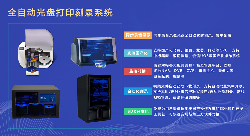 派美雅全自動(dòng)光盤(pán)打印刻錄系統(tǒng)
