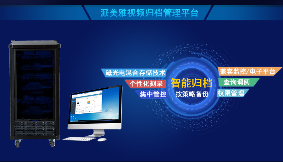 派美雅視頻歸檔管理平臺