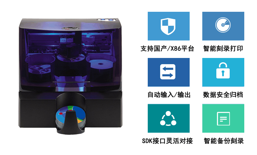 派美雅全自動光盤打印刻錄一體機(jī)